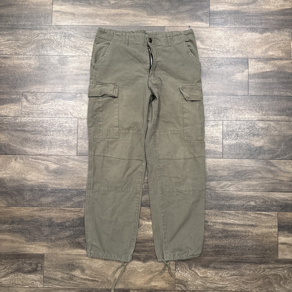 Carhartt WIP Cargo Utility Pants Tapered Ripstop Women's Small Army Green